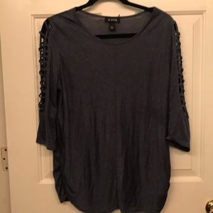 Dark blue 3/4 sleeve